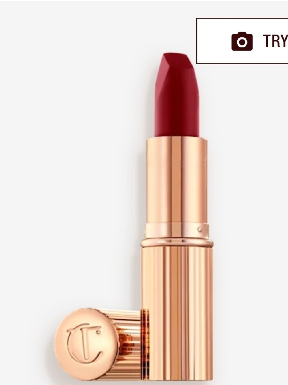Charlotte Tilbury Matte Lipstick - Deep Crimson Red